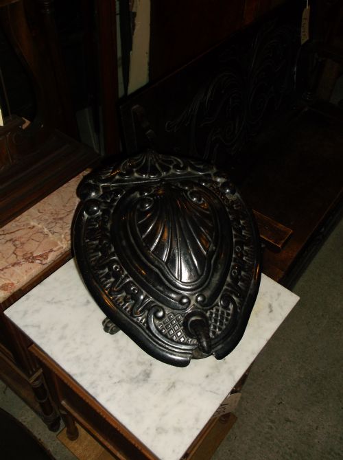 Victorian Cast Iron Coal Bucket