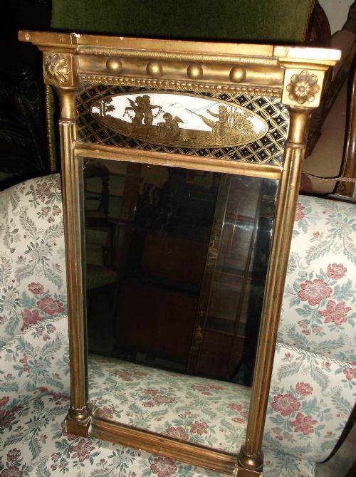 Small Giltwood Wall Mirror