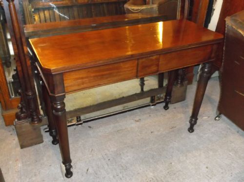 Victorian Mahogany Hall Table