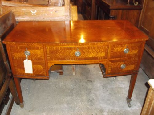 Edwardian Satinwood Side/writing Table