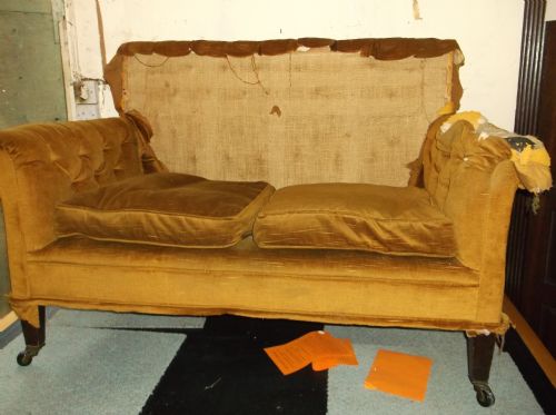 Edwardian "Howard Style" 2 Seater Sofa.