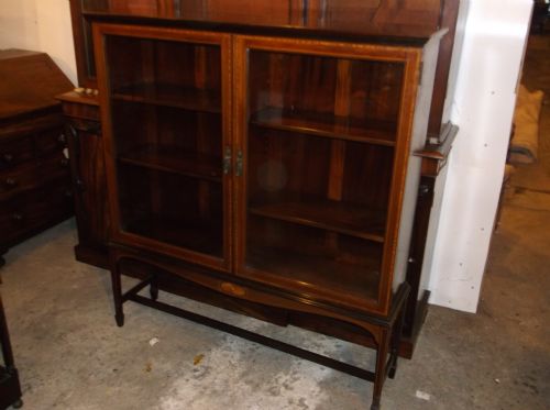 Shapland and Petter Inlaid Display Cabinet