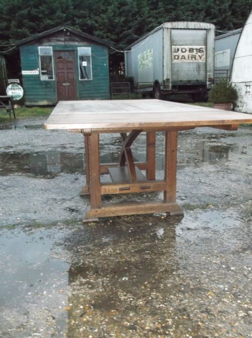 Cotswold School Oak Dining Table.