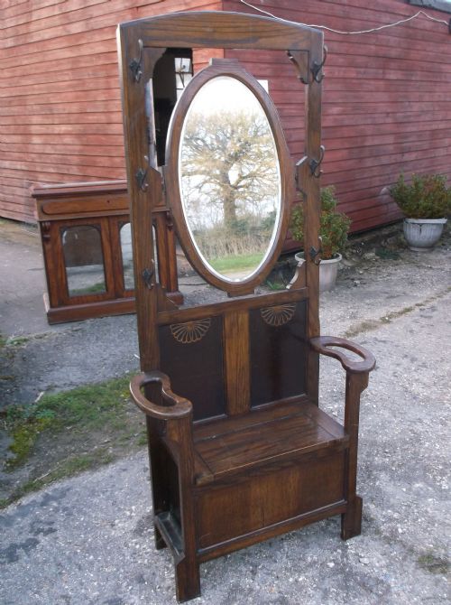 1920s/30s Oak Hall Stand