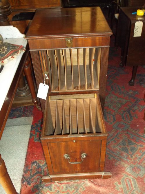 19th Century Mahogany Side/music Cabinet
