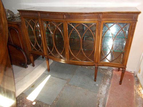 Early 20th Century Mahogany Display Cabinet