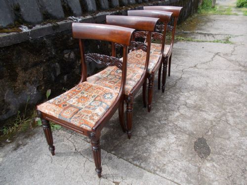 Set of Early Victorian Rosewood Chairs