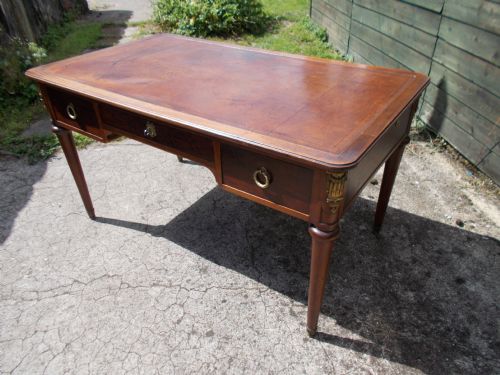 Early 20th Century Bureau Plat or Writing Table