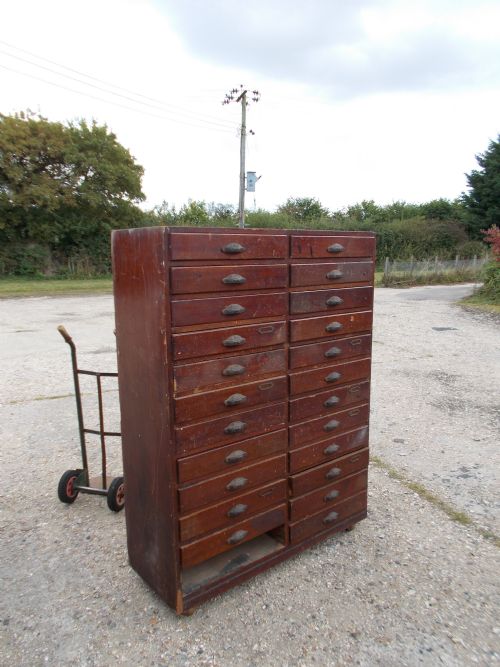 Bank of 24[23] Drawers