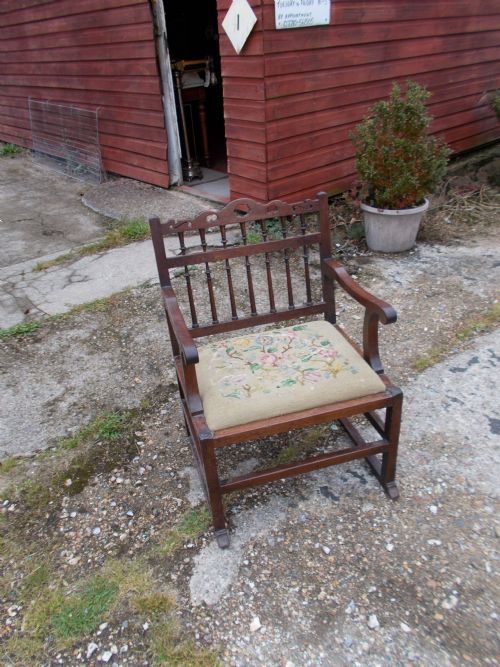 Late Georgian Mahogany Armchair