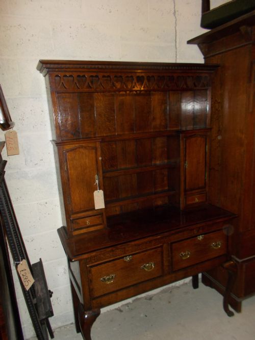 Neat Oak 2 Part Dresser