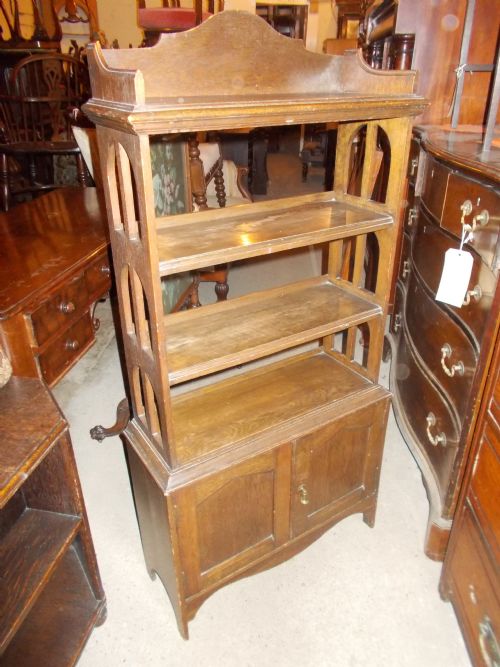 Early 20th Century Oak Bookcase