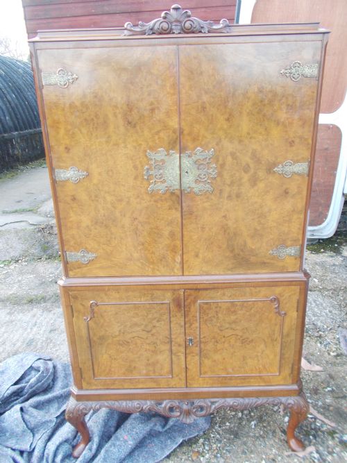 Walnut Cocktail Cabinet