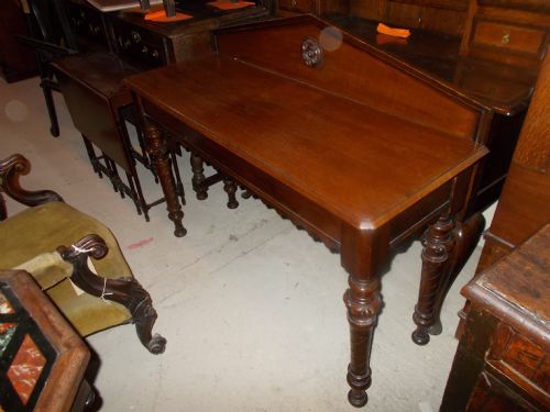 Victorian Oak Hall/side Table