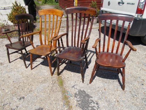 Late 19th Century Windsor Armchairs