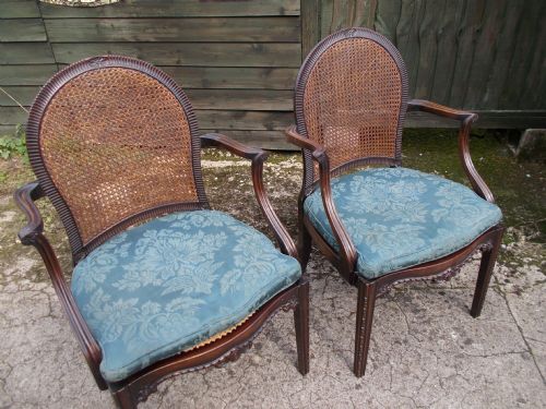Good Pair of Early 20th Century Mahogany Side Chairs