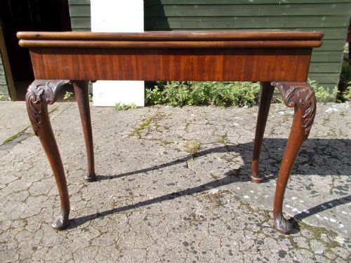 18th Century Concertina Action Games Table