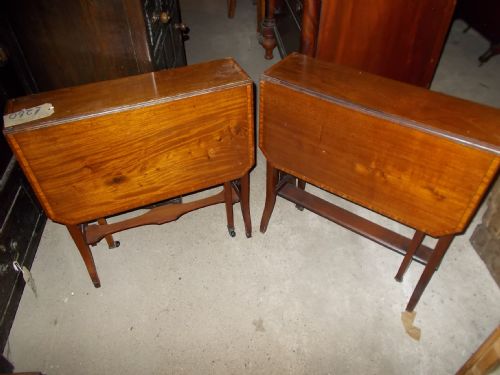 A Very Close Matched Pair of Edwardian Sutherland Tables