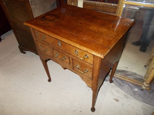Georgian Oak Lowboy/side Table