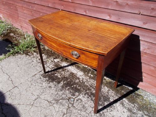 Early 19th Century Inlaid Mahogany Side Table