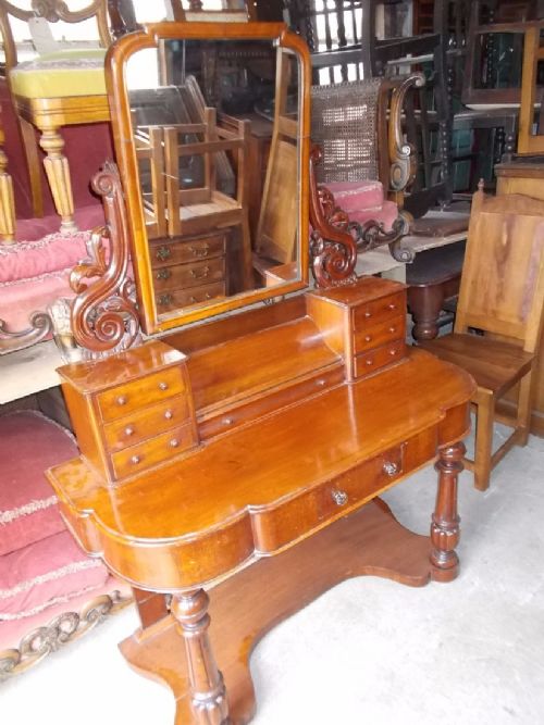 Victorian Mahogany Duchess Dressing Table