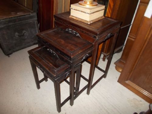 Nest of 3 Early 20th Century Chinese Tables