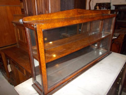 Pollard Oak Table Top/wall Mounted Display Cabinet