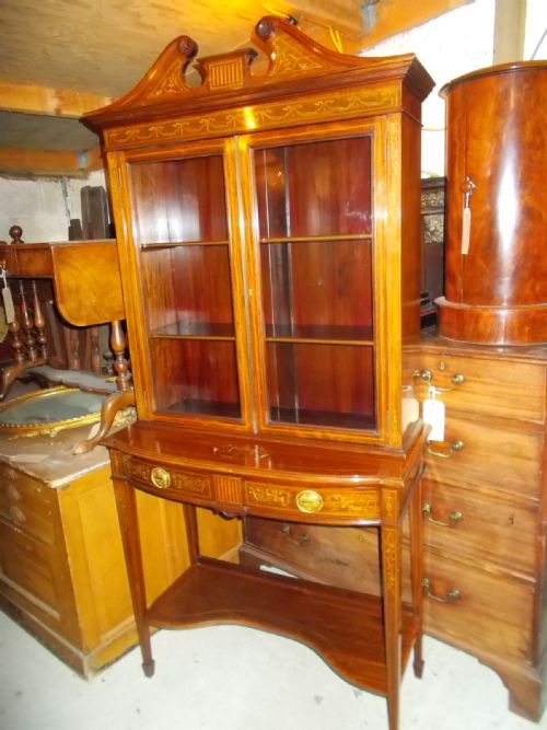 Good Quality Edwardian Inlaid Side Cabinet