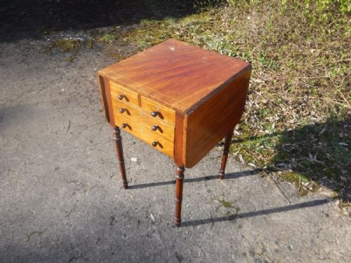 Early 19th Century Inlaid Work/side Table.