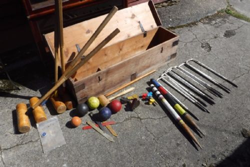 English Country House Croquet Set