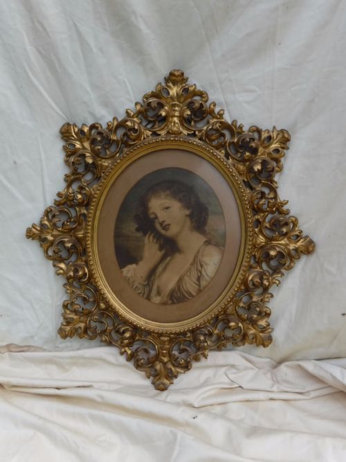 Good Carved Giltwood Frame