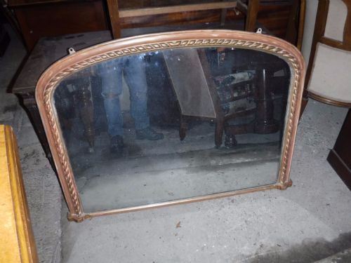 Victorian Overmantel Mirror