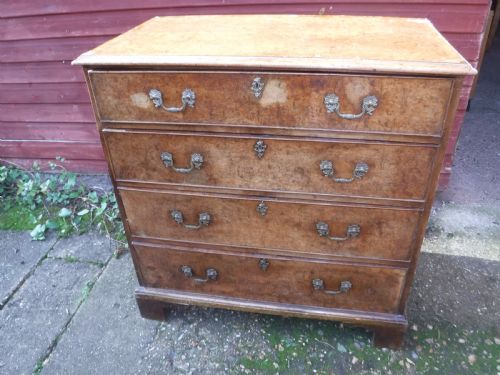 18th Century Chest of 4 Long Drawers