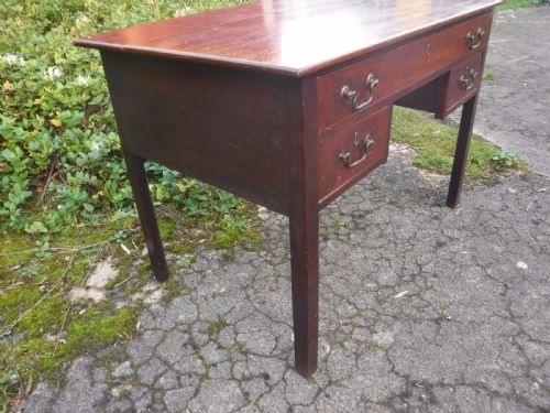Late Georgian Mahogany Writing/side Table.