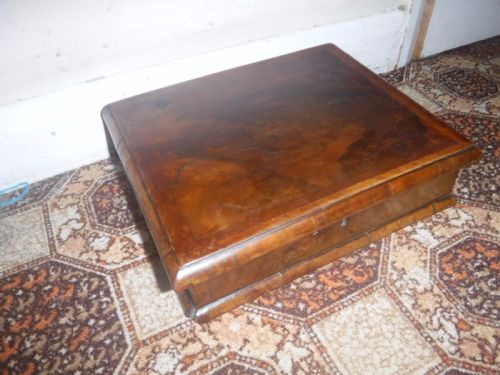 Small 18th Century Walnut Lace Box
