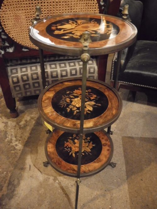 Early 20th Century 3 Tier Etagere