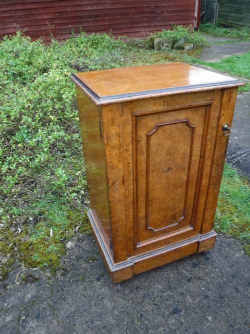 19th Century Golden Oak  Fitted Side Cabinet