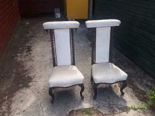 Pair of 19th Century Rosewood Chairs