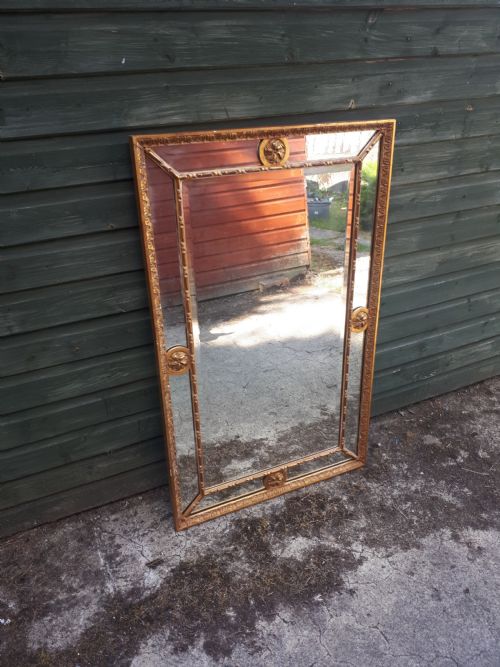 Early 20th Century Gilt Wall Mirror