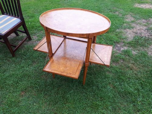 GOOD BURR OCCASIONAL TEA TABLE - ADDITIONAL PHOTO 4