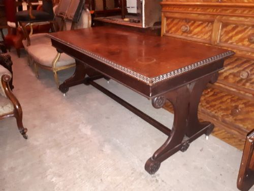 19th Century Gothic Walnut Side Table