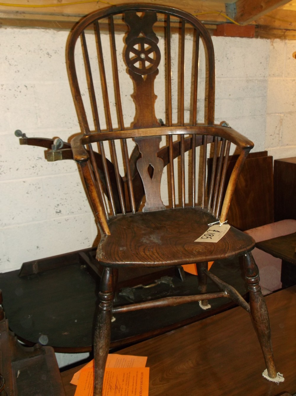 19th century windsor armchair