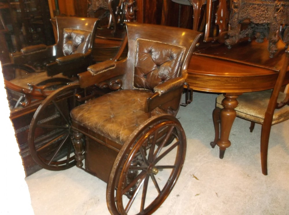 19th century invalids armchair