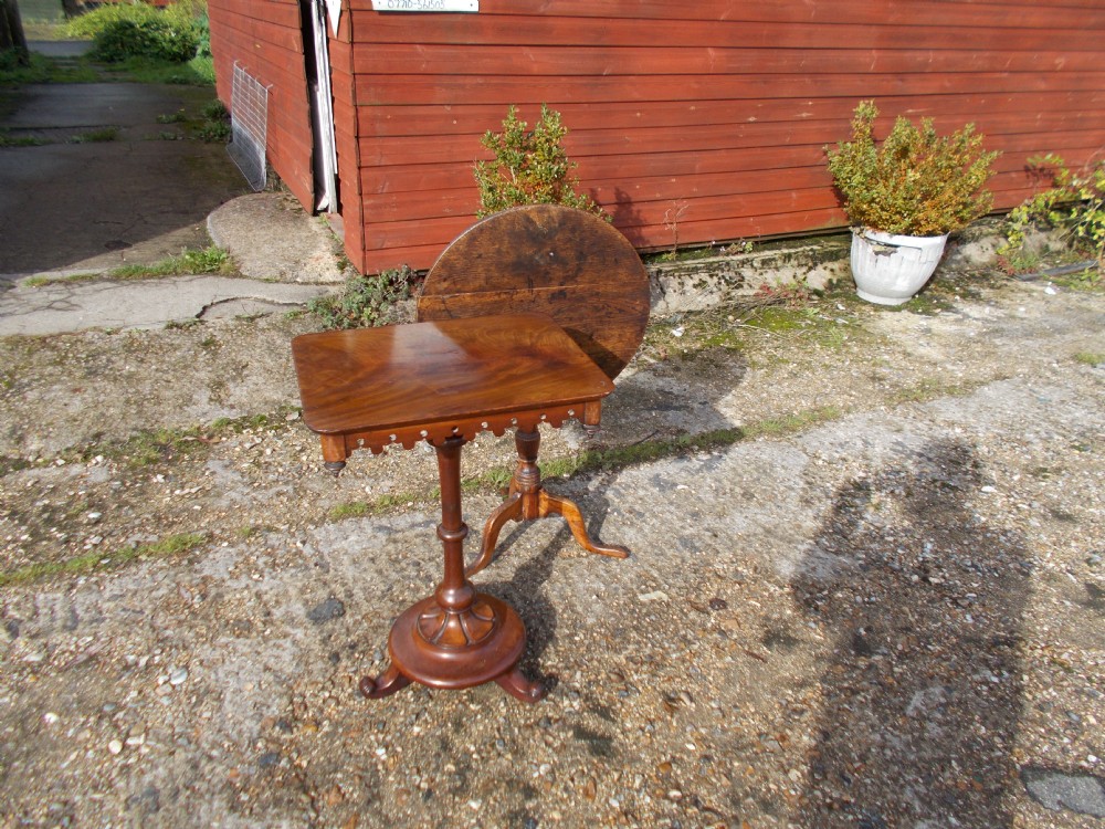 Good Mid 19th century mahogany occasional table.