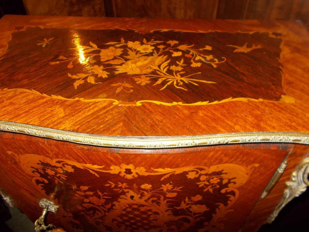 Early 20th century inlaid side cabinet