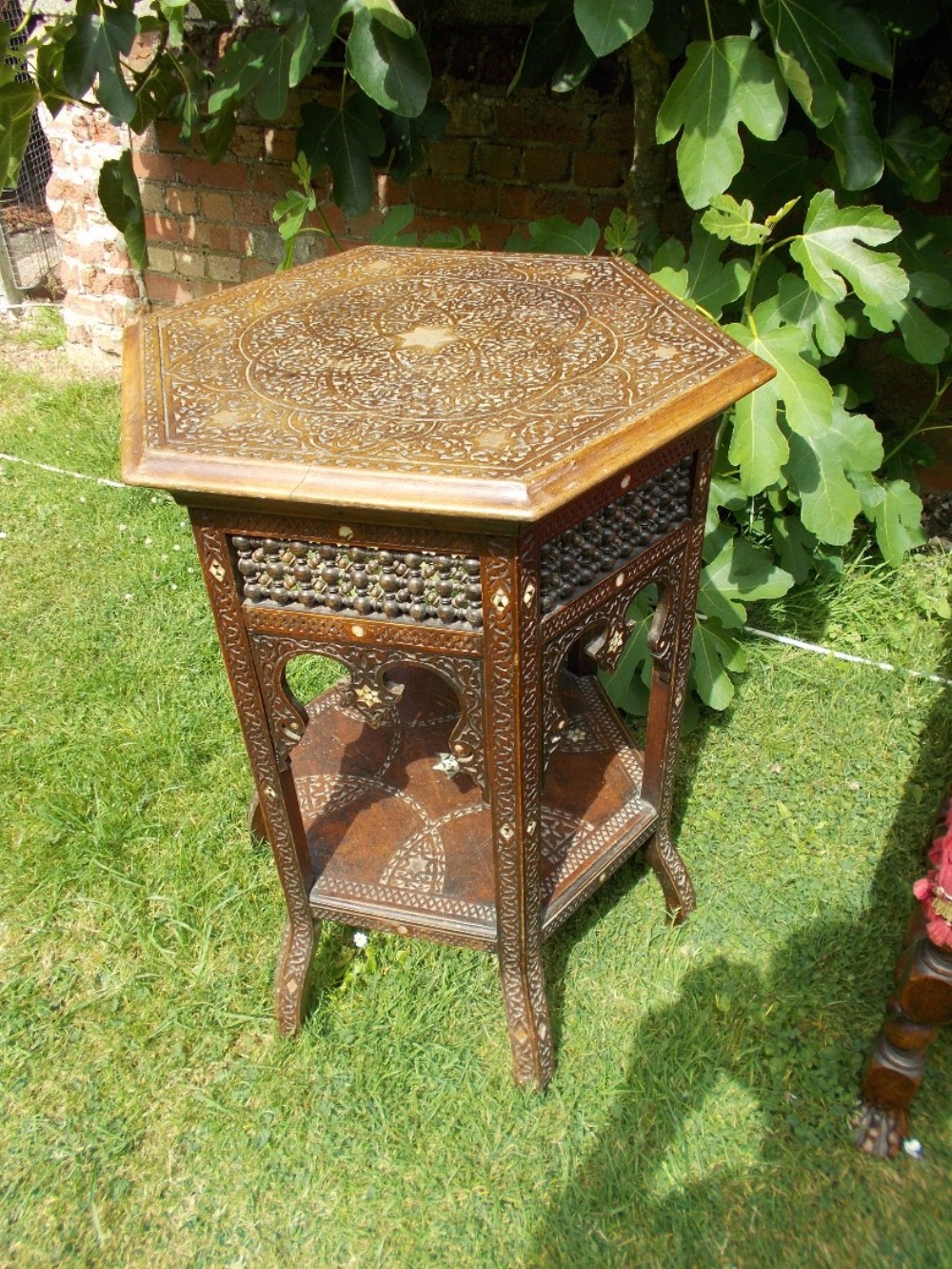 Late 19th century Moorish occasional table