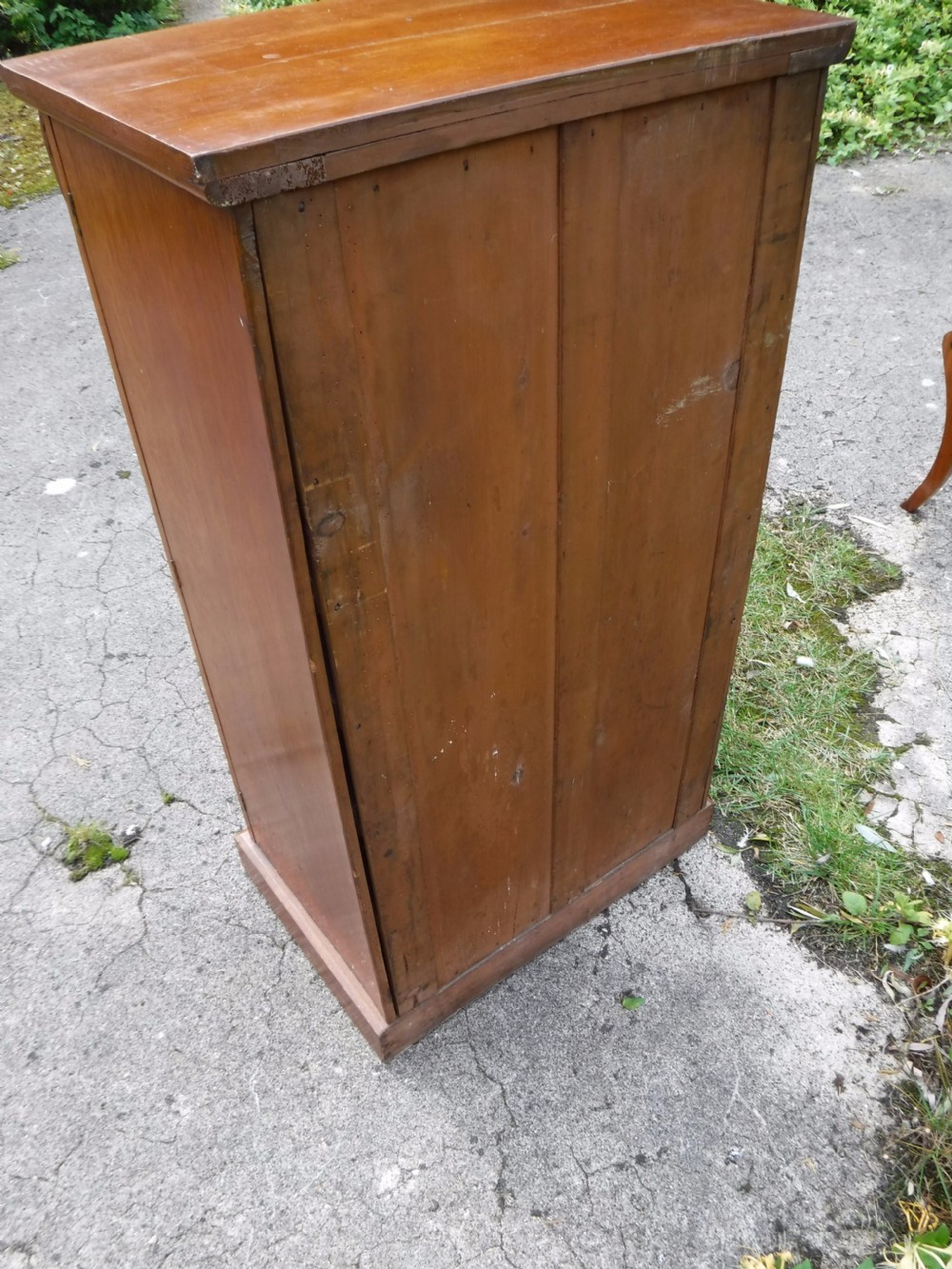 Victorian oak 7 drawer Wellington chest with makers stamp View V
