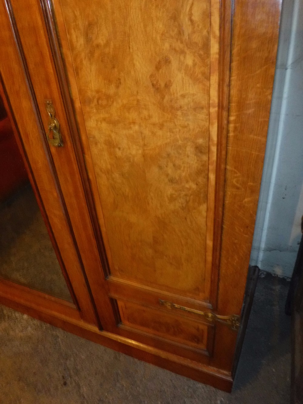 Good quality late 19th century wardrobe by Shapland and Petter View X