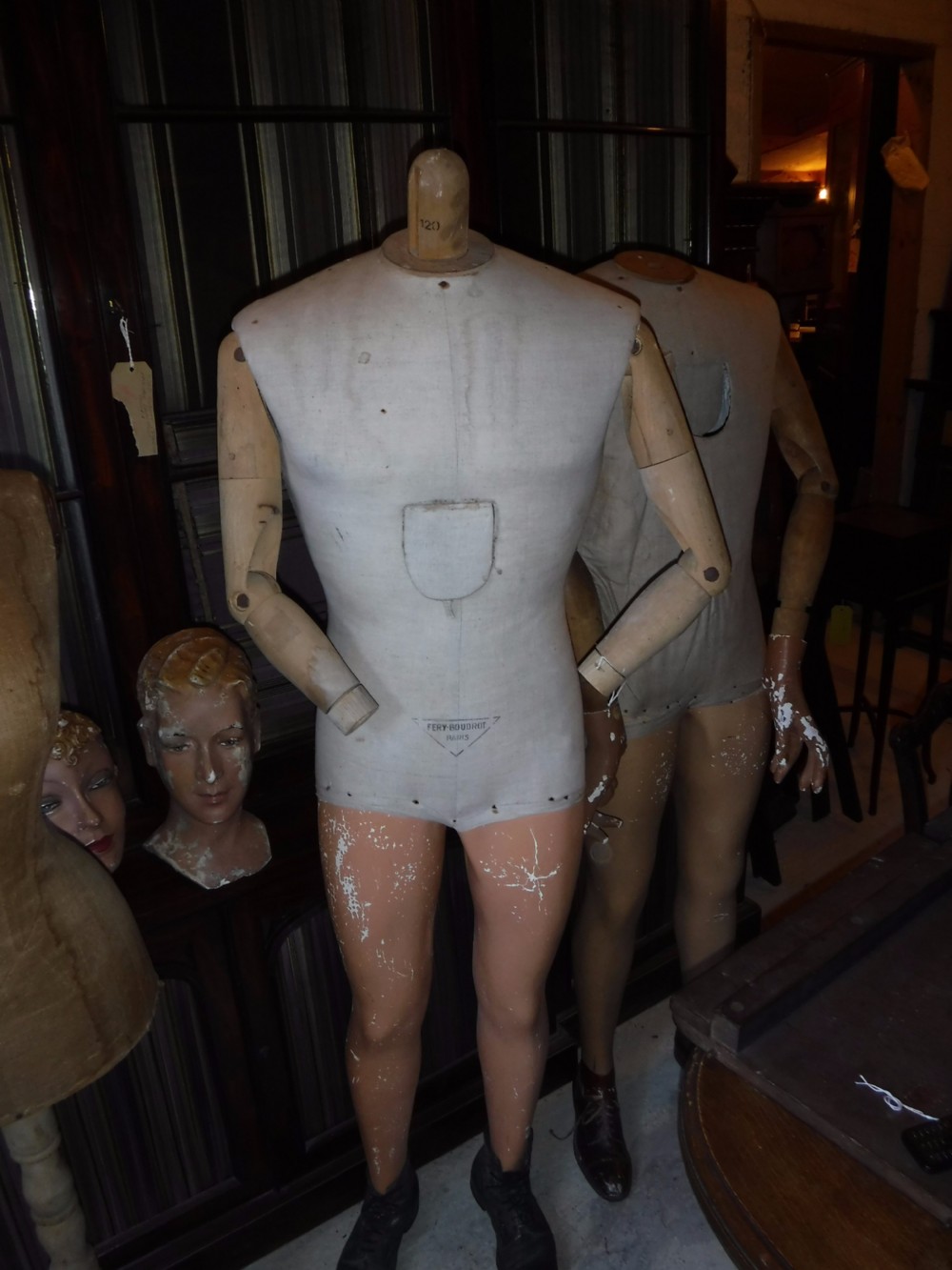 7 early 20th century mannequins plus 2 heads View IV