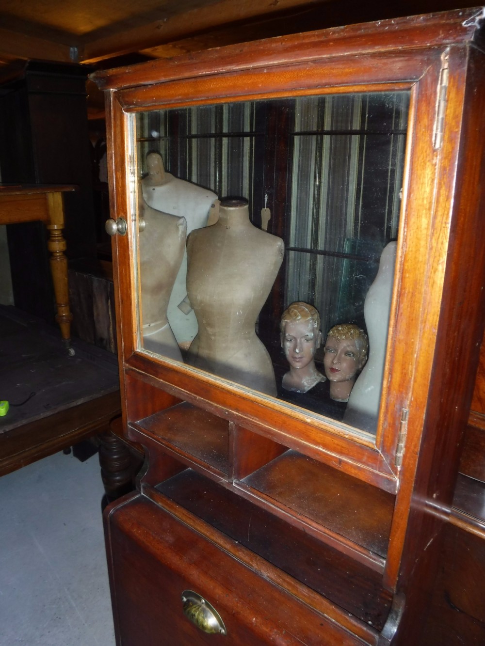 7 early 20th century mannequins plus 2 heads View VIII